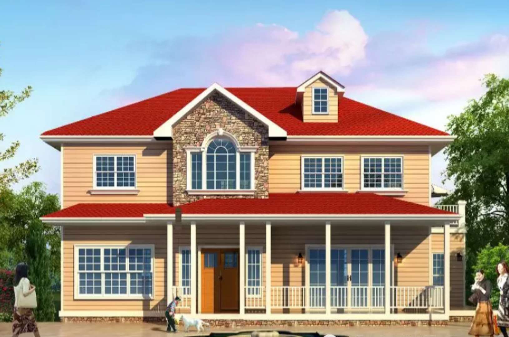 輕鋼別墅怎樣的獨特特性(圖1) 輕鋼別墅怎樣的獨特特性(圖1)