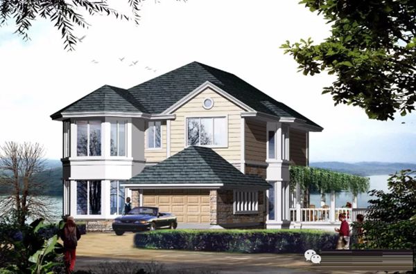 大揭秘:21世紀(jì)新型房屋的建造方式!這才是未來的主流(圖3) 鋼結(jié)構(gòu)別墅