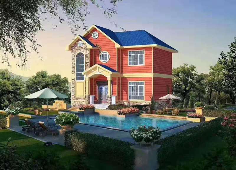 輕鋼別墅價(jià)格多少?每平米走勢(shì)如何?(圖2) 睿婕輕鋼別墅