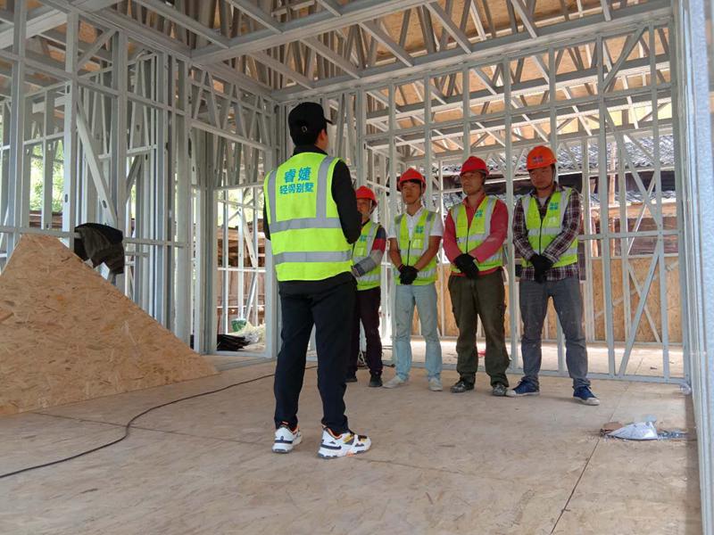 睿婕輕鋼別墅│全國已建成5000多套 實力的象征(圖2) 睿婕輕鋼別墅