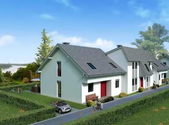 顛覆中國百年建筑形式,輕鋼房屋到底好在哪兒?(圖4) 睿婕輕鋼別墅