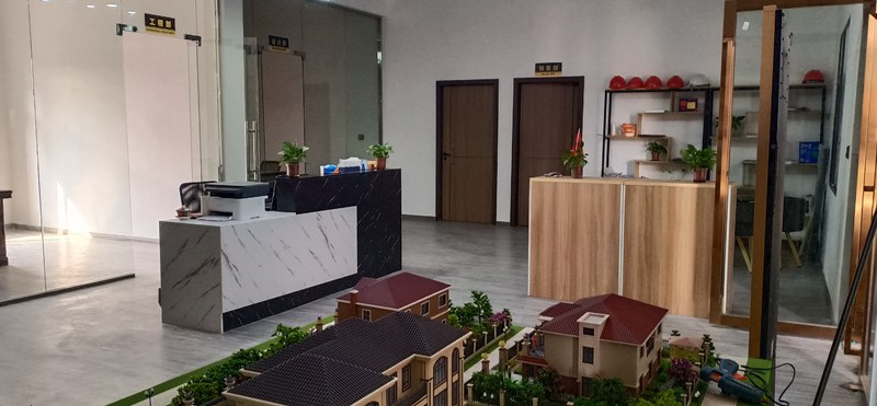 睿婕輕鋼別墅萍鄉工廠 正式建成 11月份投入生產!(圖2) 睿婕輕鋼別墅辦公室