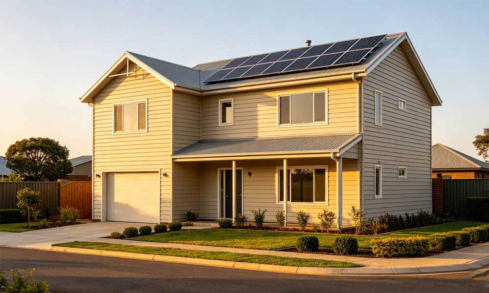 漢良睿婕輕鋼別墅：出口非洲的光伏儲(chǔ)能住宅，從鐵皮屋到綠色別墅