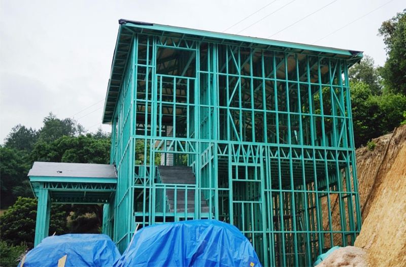 輕鋼龍骨有幾種顏色?它們有什么區別?(圖5) 睿婕輕鋼別墅