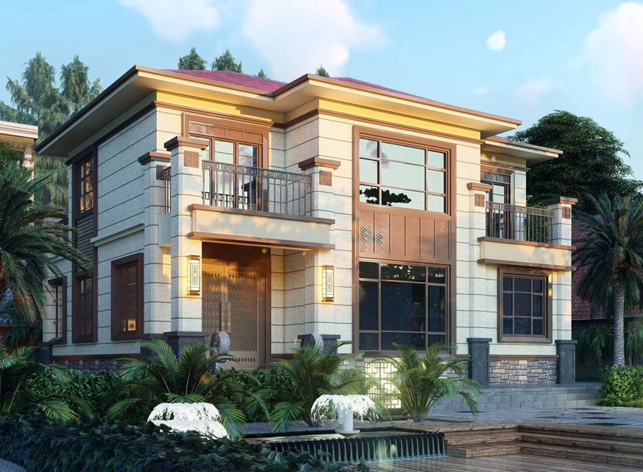 鄉(xiāng)村樂活，輕鋼別墅享受輕松農(nóng)居時光