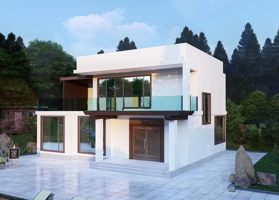 輕鋼房屋的屋頂和外墻是否可以進行綠色植物覆蓋？