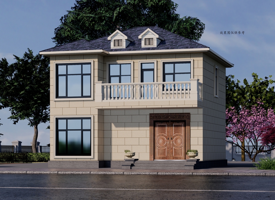 農(nóng)村自建房設(shè)計(jì)圖二層推薦(圖3) 農(nóng)村自建房設(shè)計(jì)圖二層推薦(圖3)