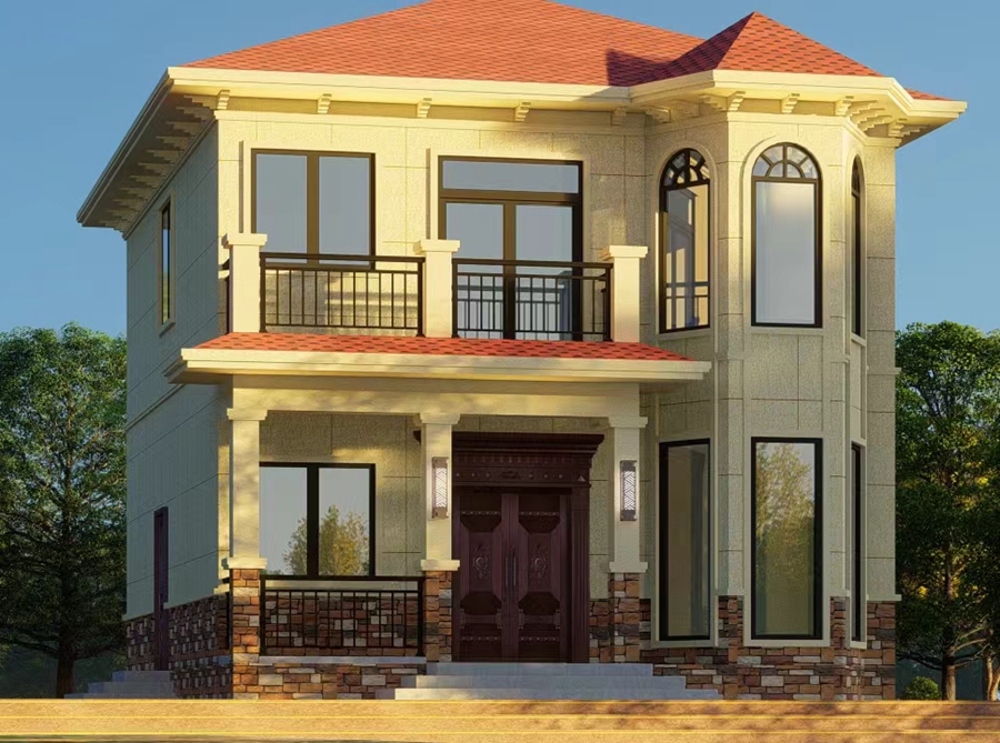 美麗鄉(xiāng)村 | 打破傳統(tǒng)，用輕鋼別墅構(gòu)建農(nóng)家新景象！(圖3)