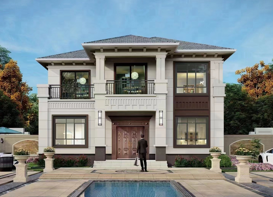 藝術之家：鋼結構別墅展現建筑魅力