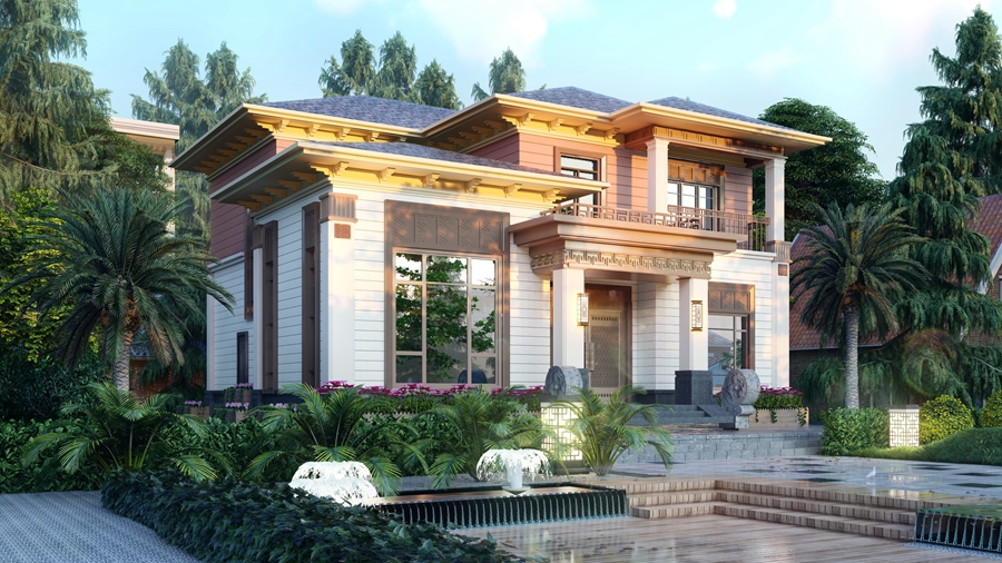 農(nóng)村獨(dú)門庭院生活：簡(jiǎn)單生活中的幸福感!(圖2)