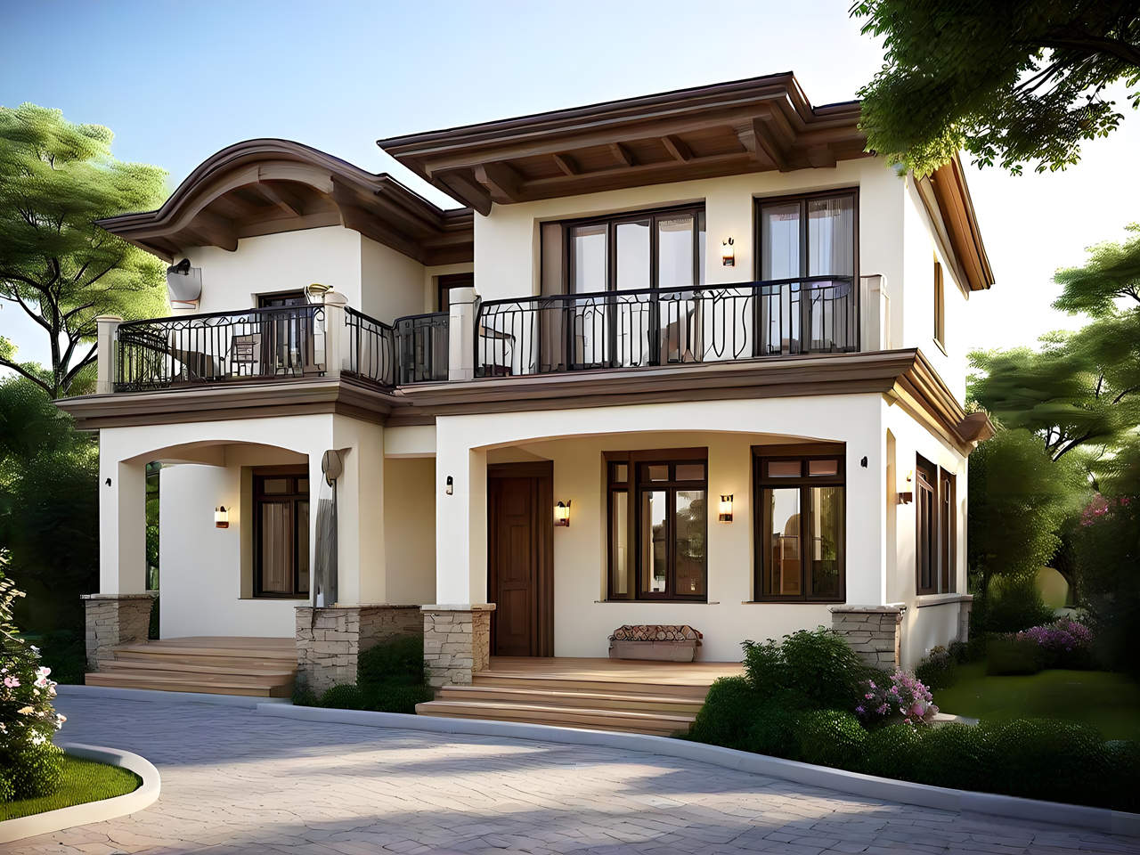 地中海風(fēng)格輕鋼別墅 地中海風(fēng)格輕鋼別墅